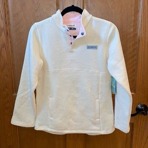 NWT Magellan Outdoors Girls Snap Fleece Campfire Sweater - XL